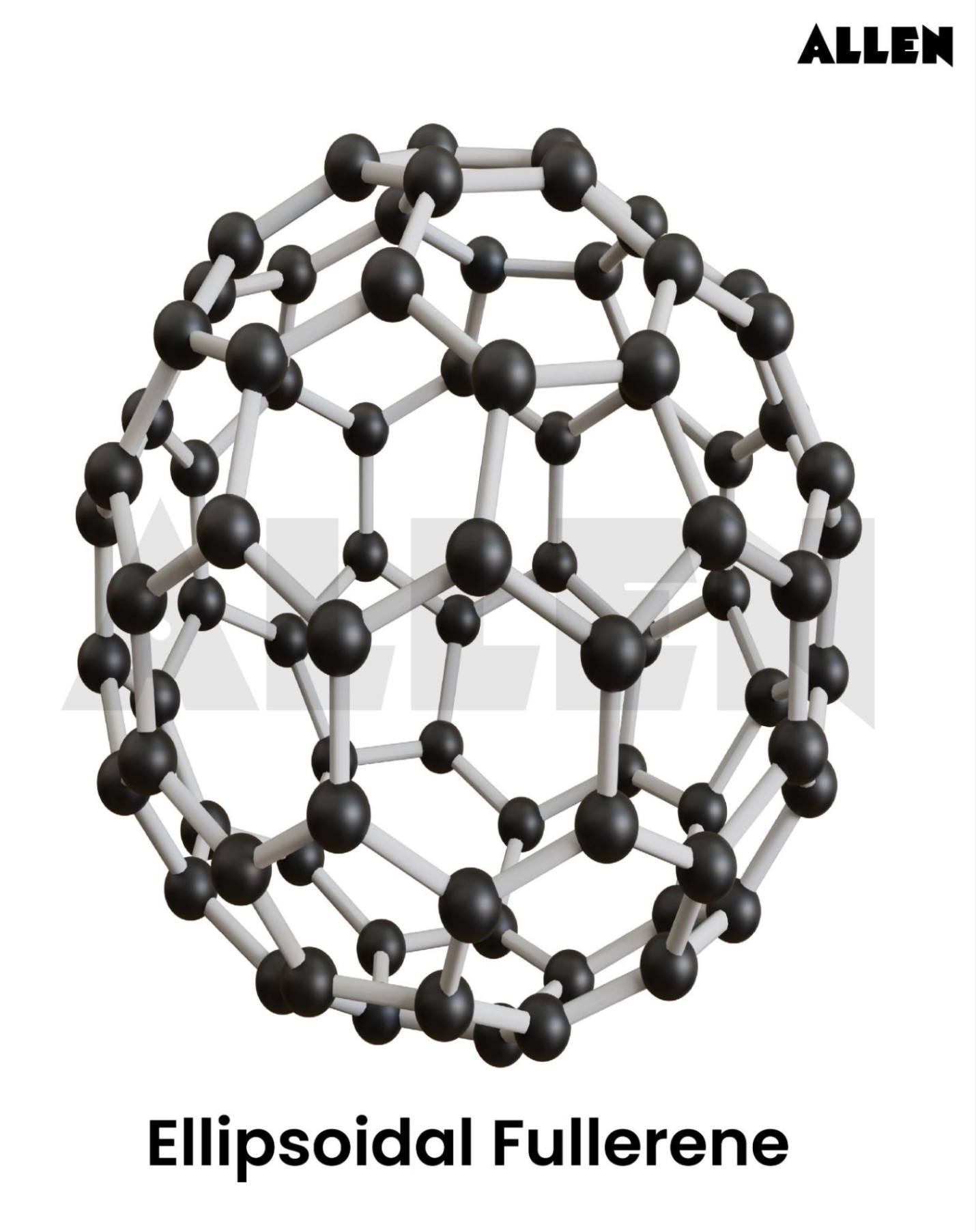 Ellipsoidal Fullerene