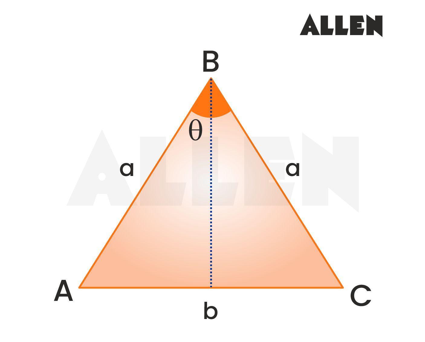 Image showing isosceles triangle with an angle
