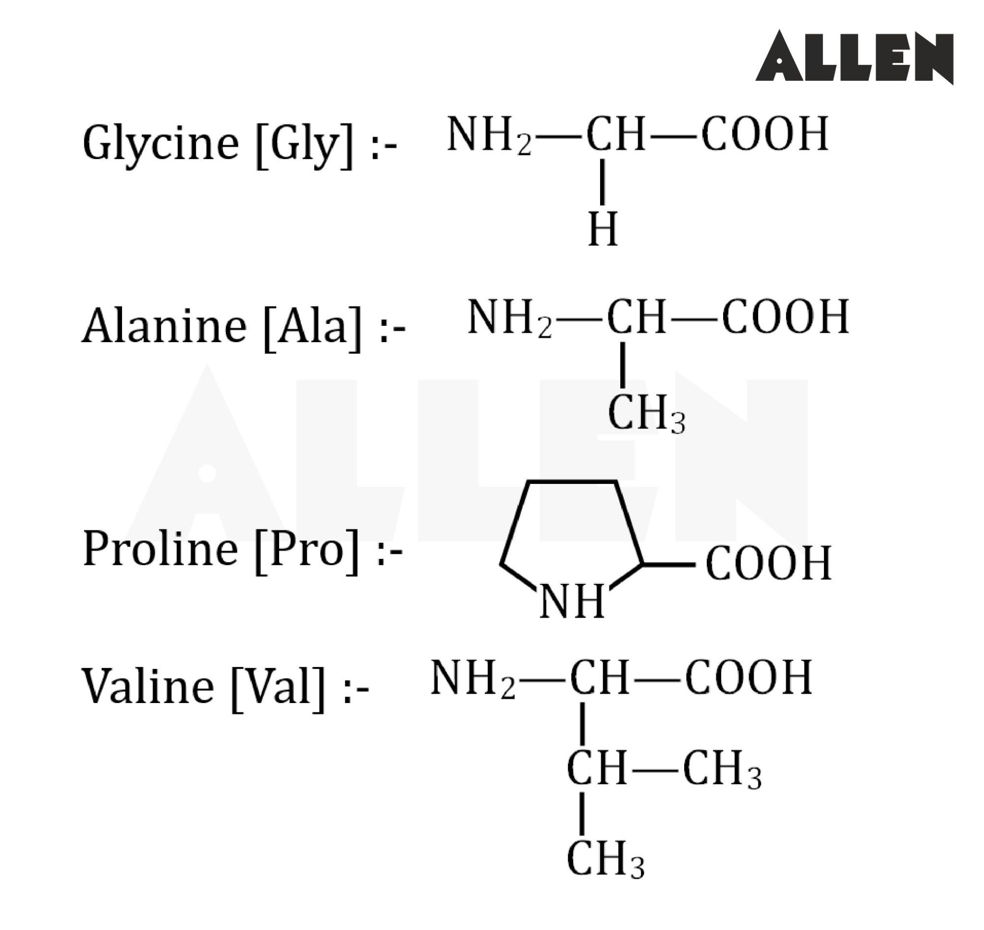 Examples of Neutral Amino Acids