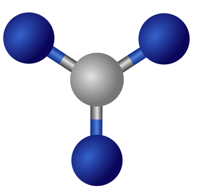 Trigonal planar Geometry sp2 hybridization