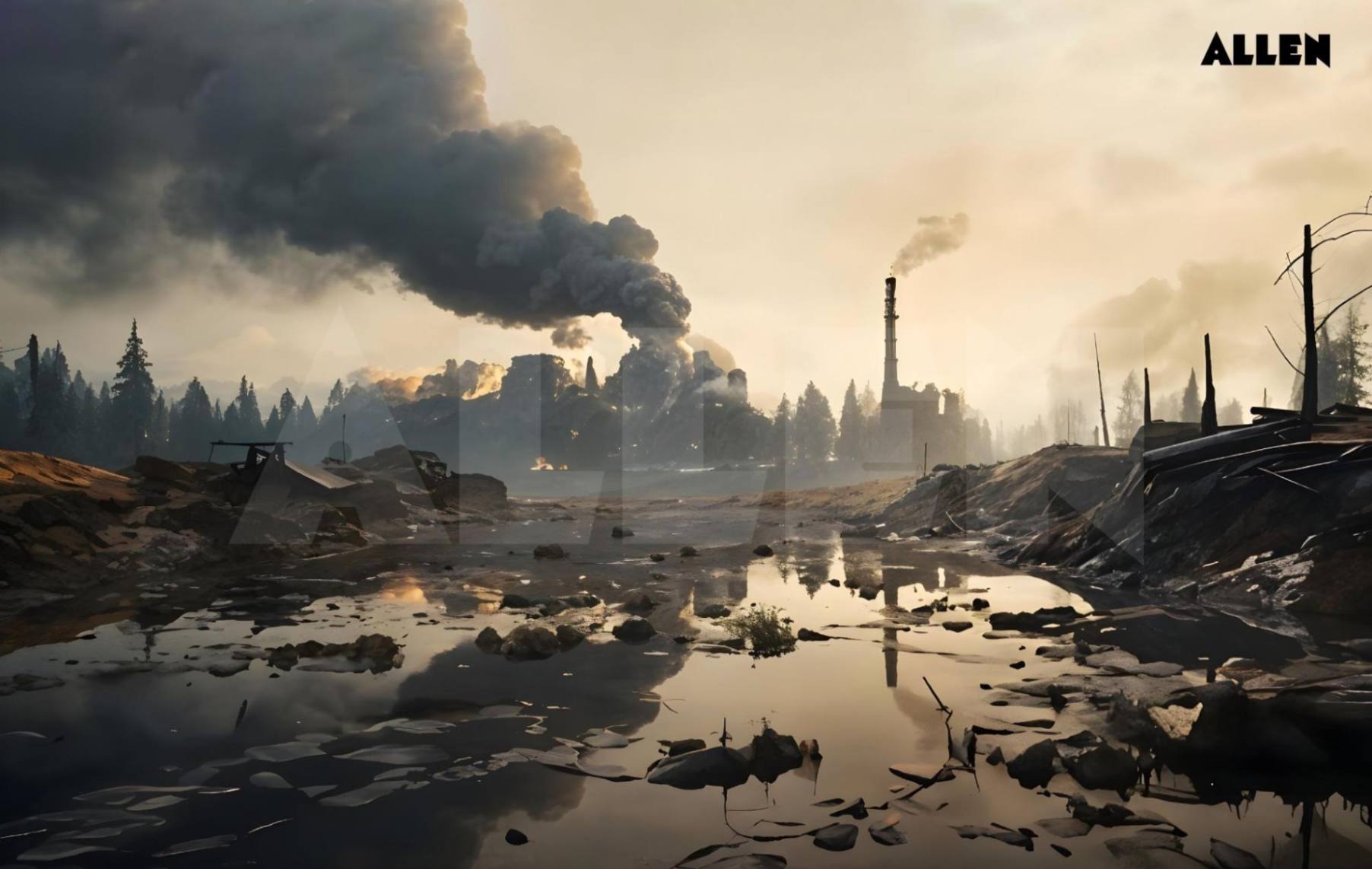 Burning of fossil fuels causing global warming