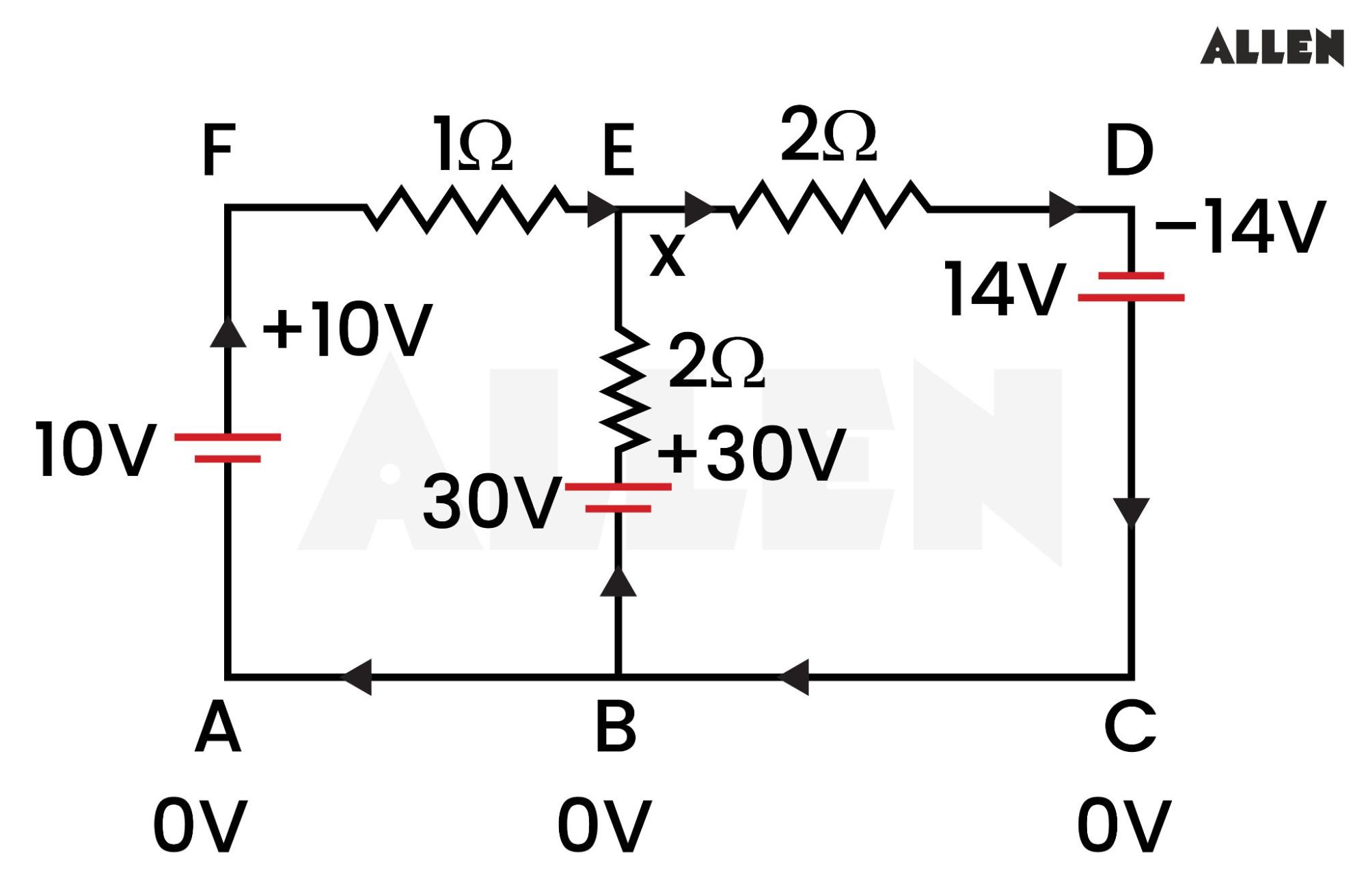 Sample question for kirchoff law