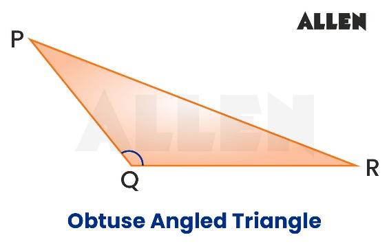 Obtuse angled triangle