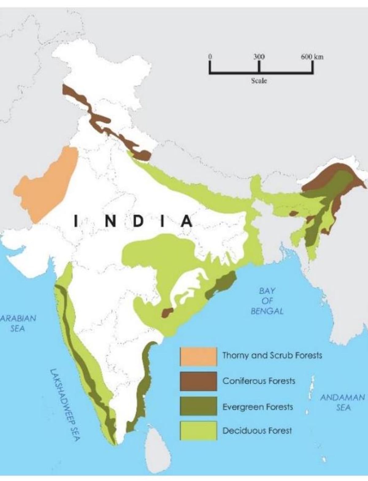 Thematic maps of India