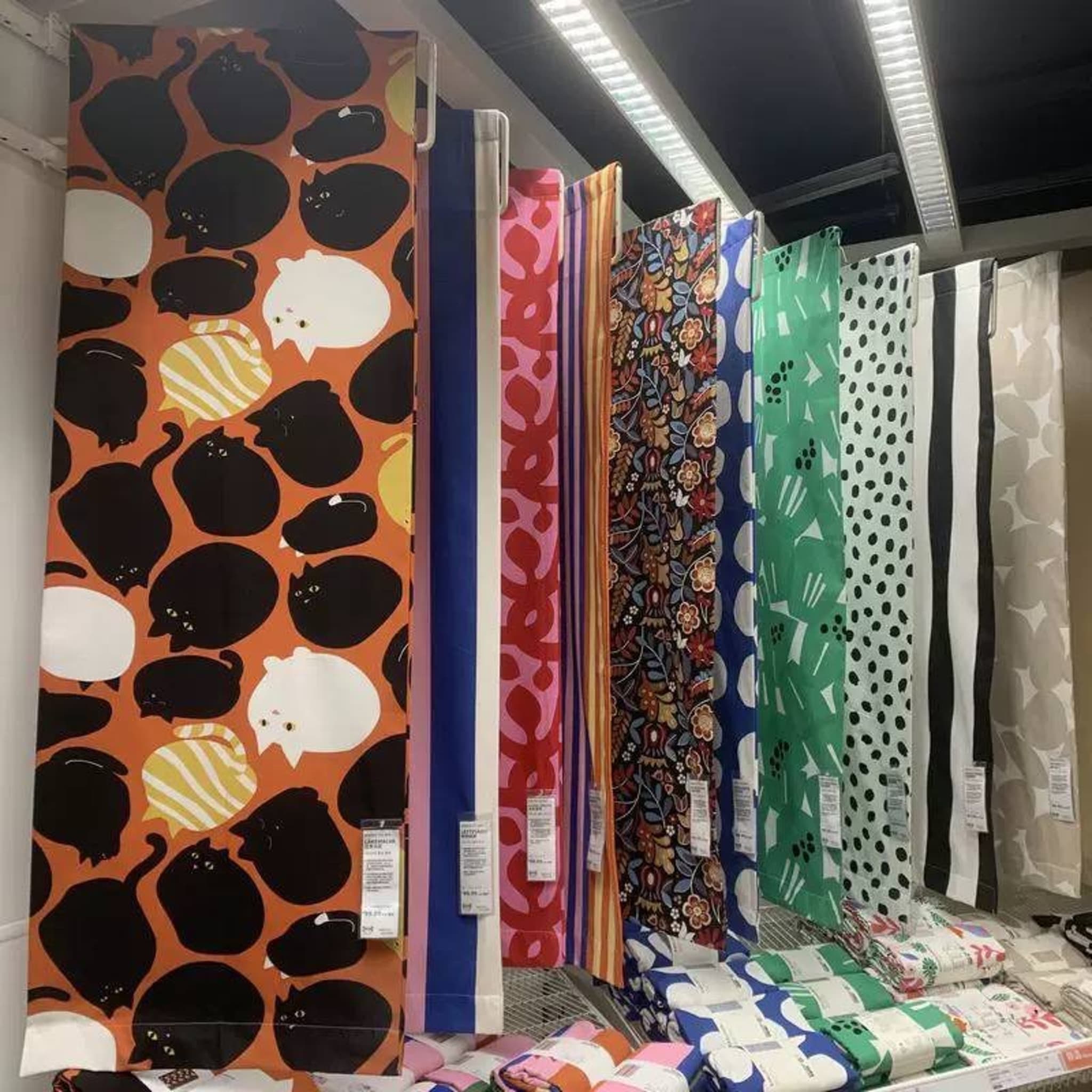 Ткань IKEA 100% хлопок 150x300 см, Китайский стиль