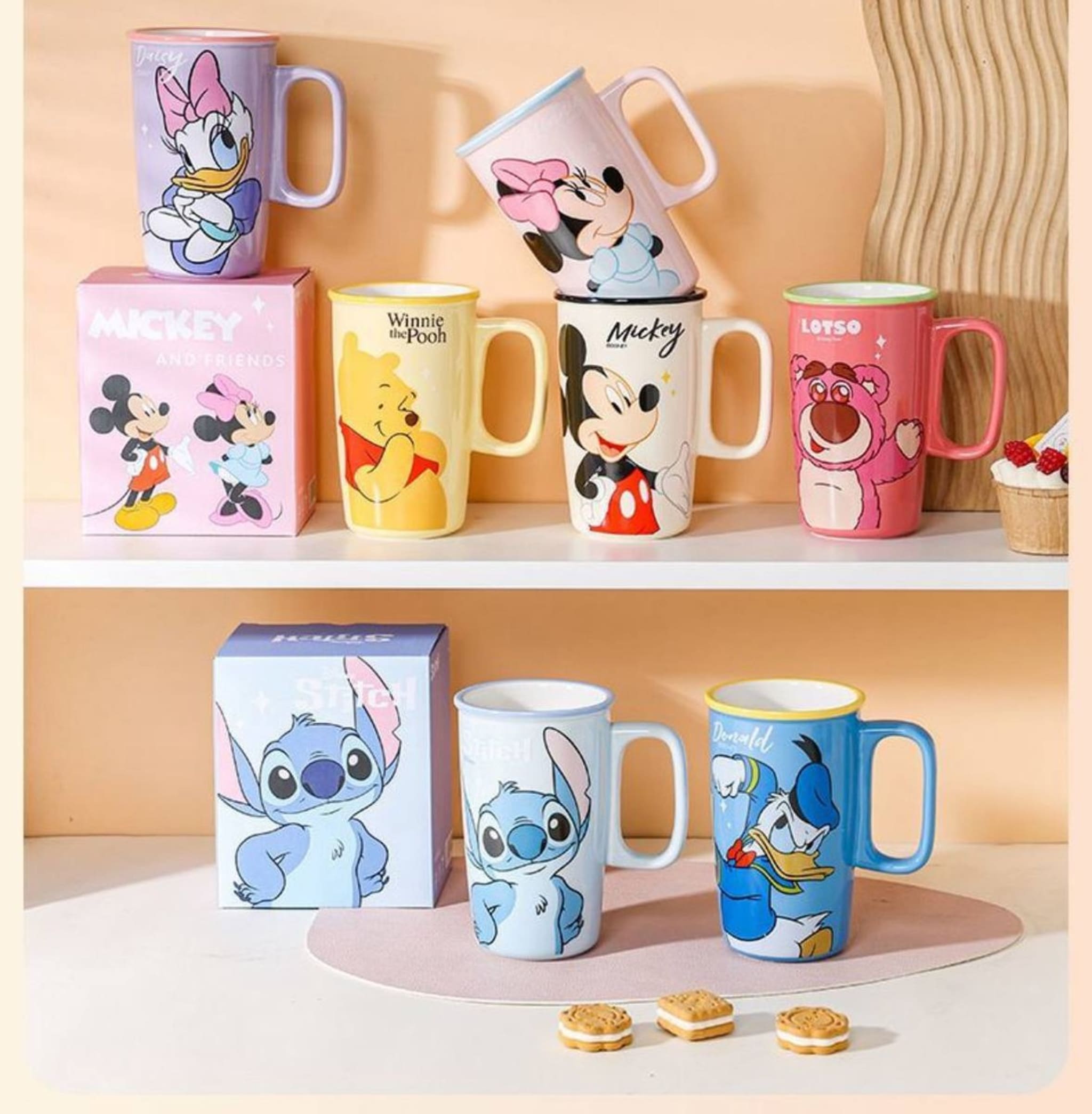 Керамическая кружка с героями Disney