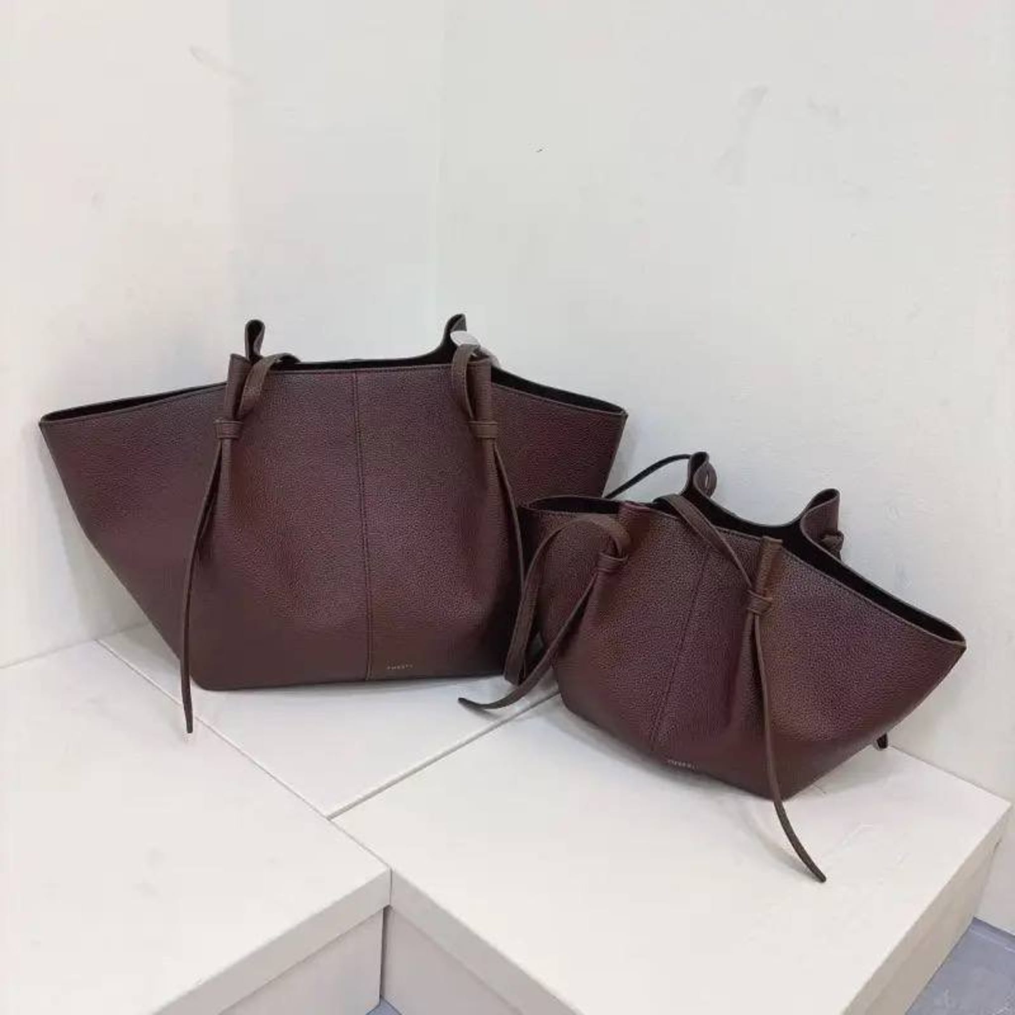 Женская сумка-тоут из натуральной кожи YUZEFI