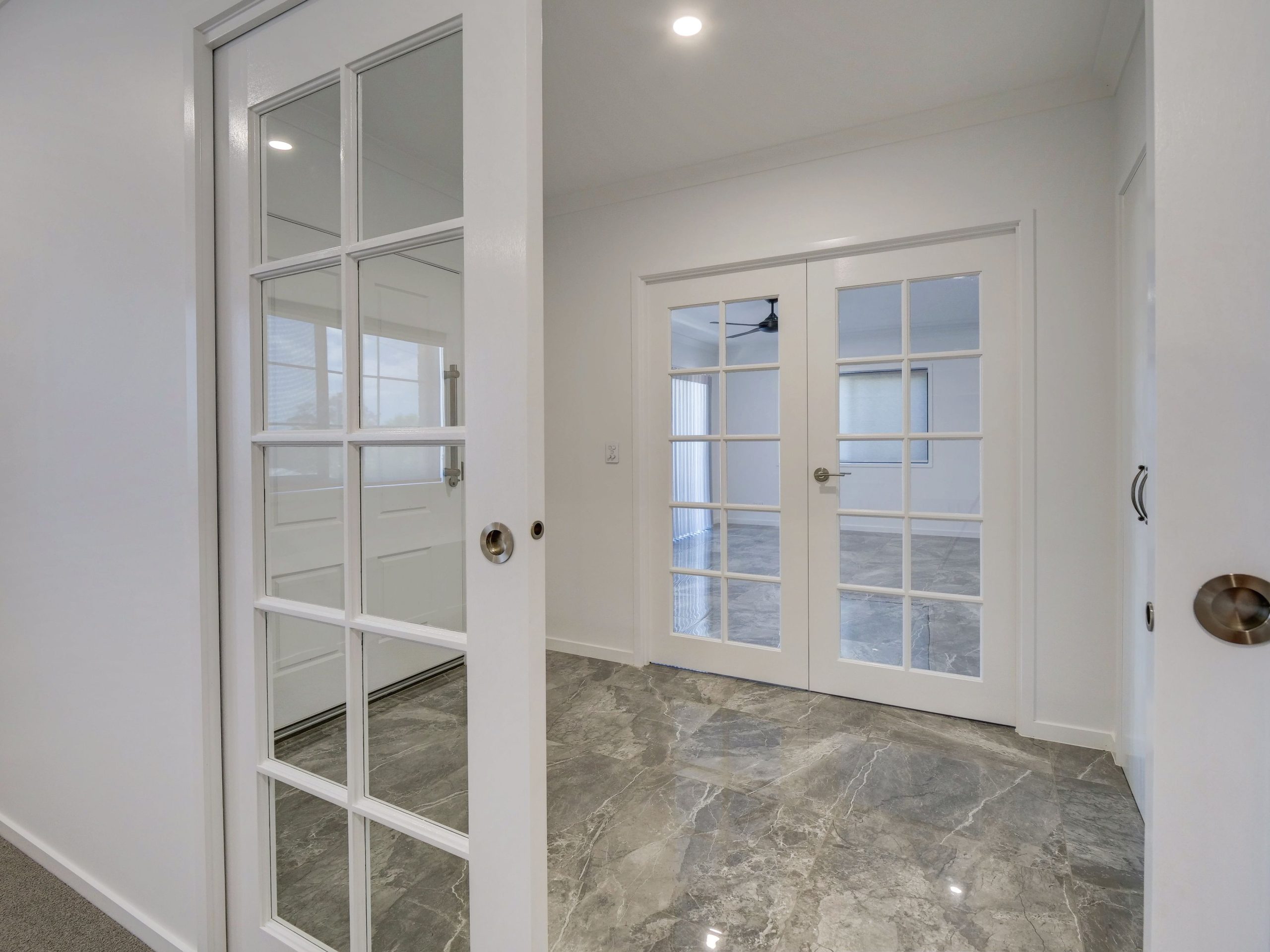Open plan living area