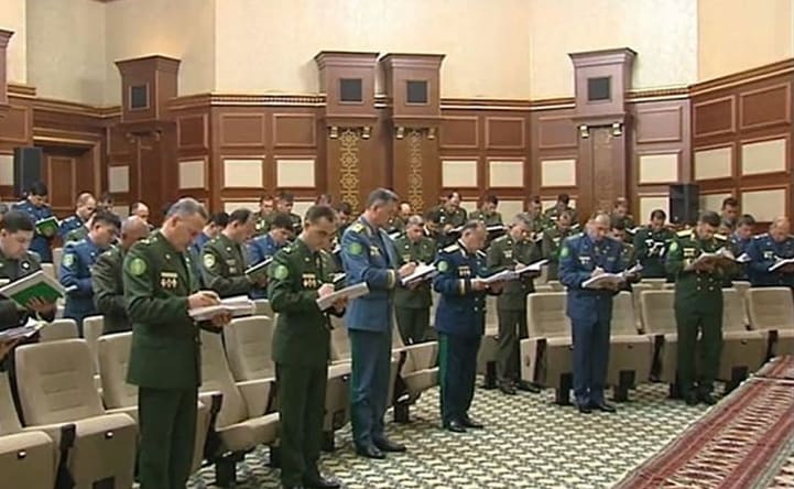 Türkmenistanda polisiýadaky özgertmeler netijesiz.