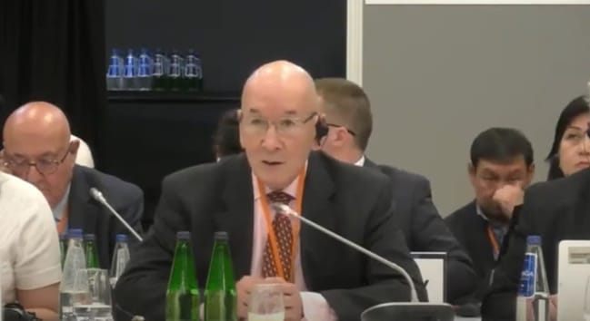 Warsaw. Human Dimension Meeting. Plenary session IV: Fundamental freedoms II Freedom of opinion and expression, freedom of the media. Speech by A.Khajiev. "Turkmenistan: instead of freedom of speech, Goebbels' methods of propaganda"