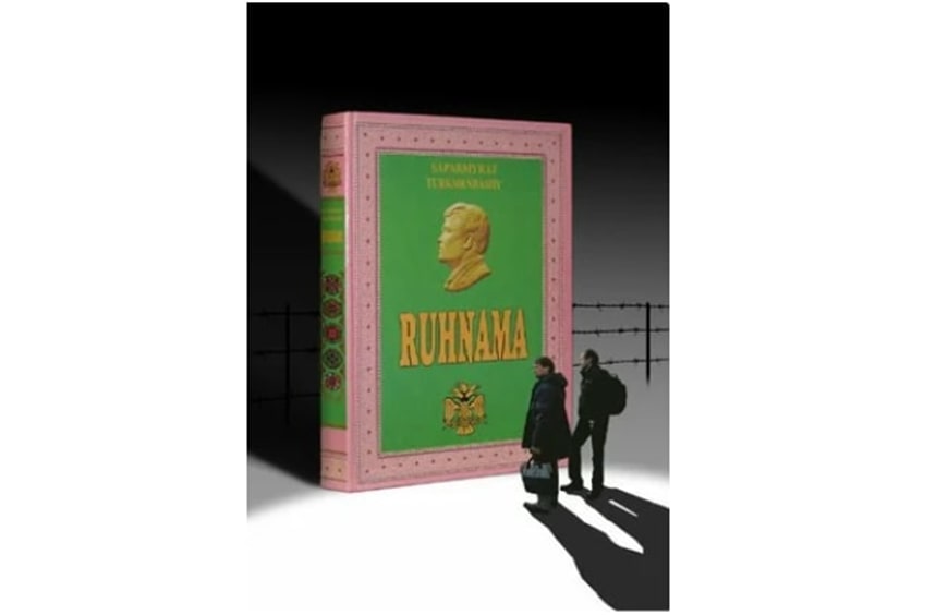 “Ruhnama” neşir etdi - şertnama aldy.
