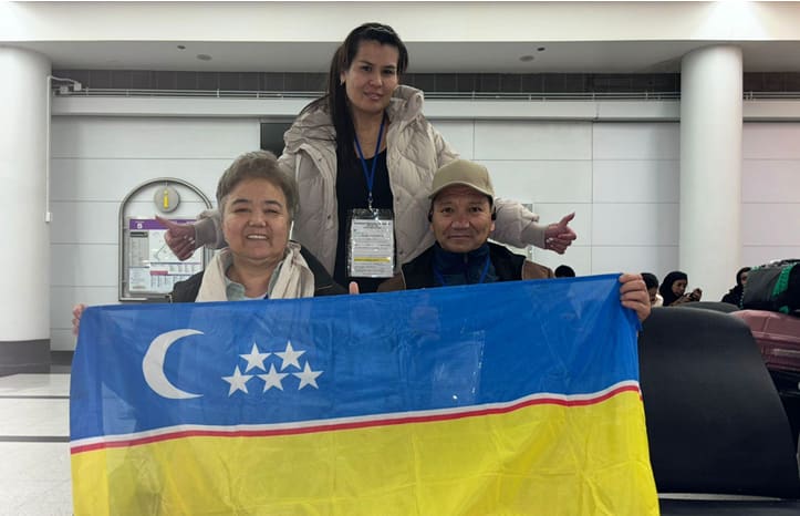 Каракалпакские беженцы благополучно прибыли в США.
