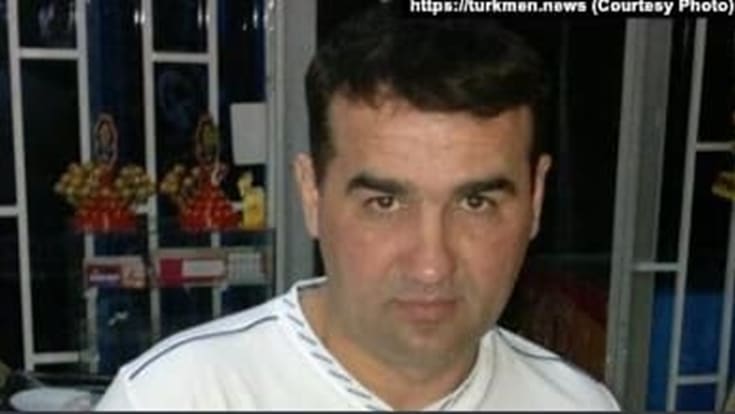 Türkmen aktiwisti türmede ölüm düşeginde.