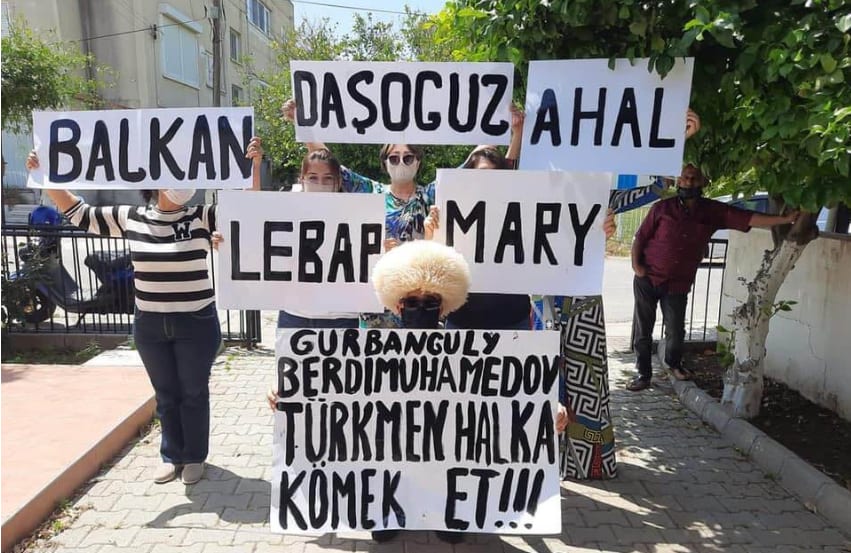 Türkmen aktiwistleriniň sesini dymdyrmak synanyşyklary dowam edilýär.