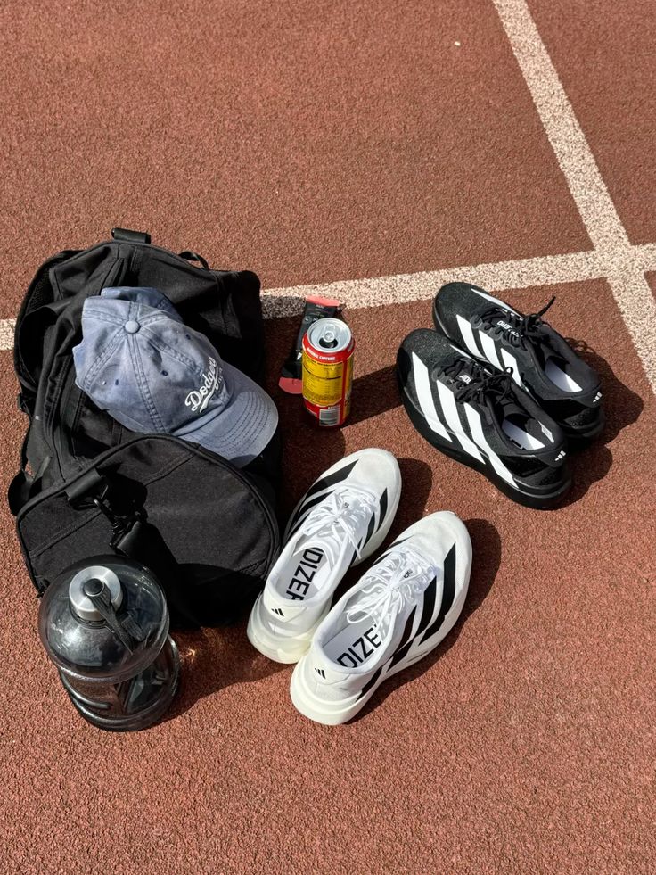 Adidas adizero back and white