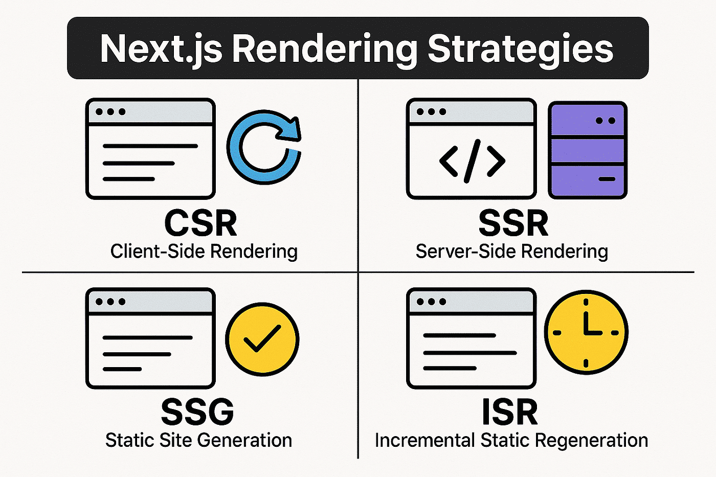 Next js rendering stractegies