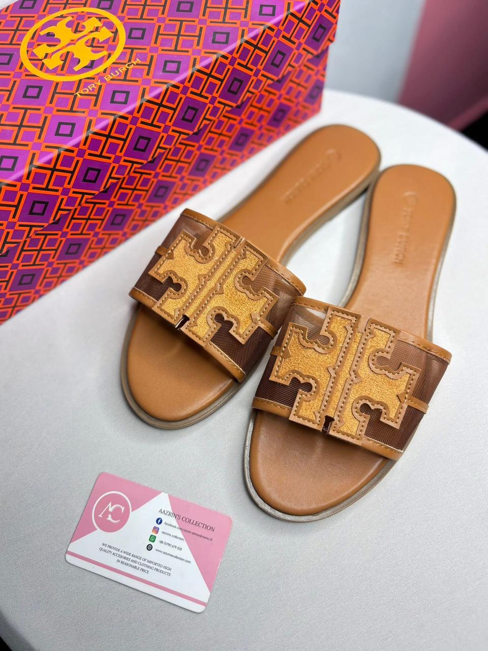 Tory Burch Monogram Luxe Slide 3