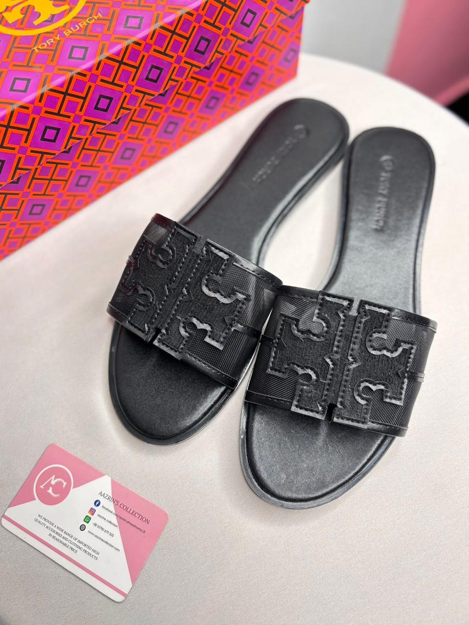 Tory Burch Monogram Luxe Slide 4