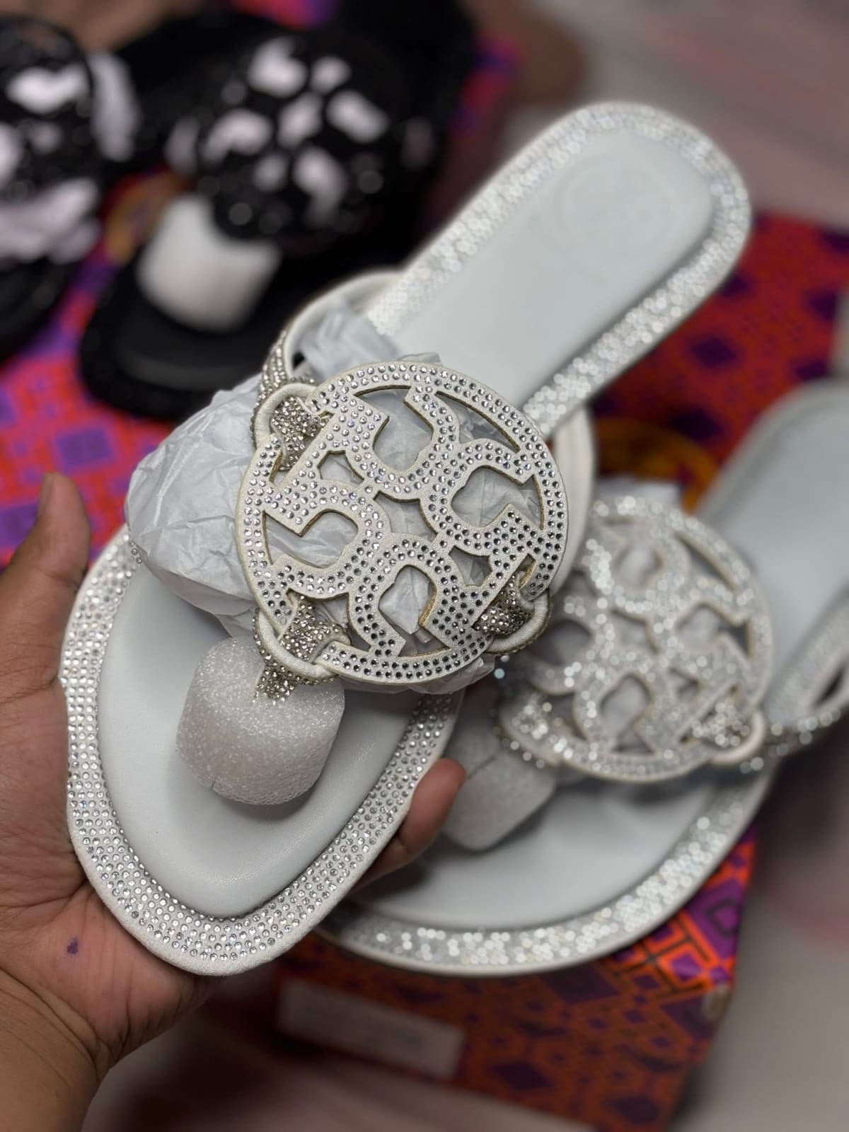 The Signature Rhinestone Slide