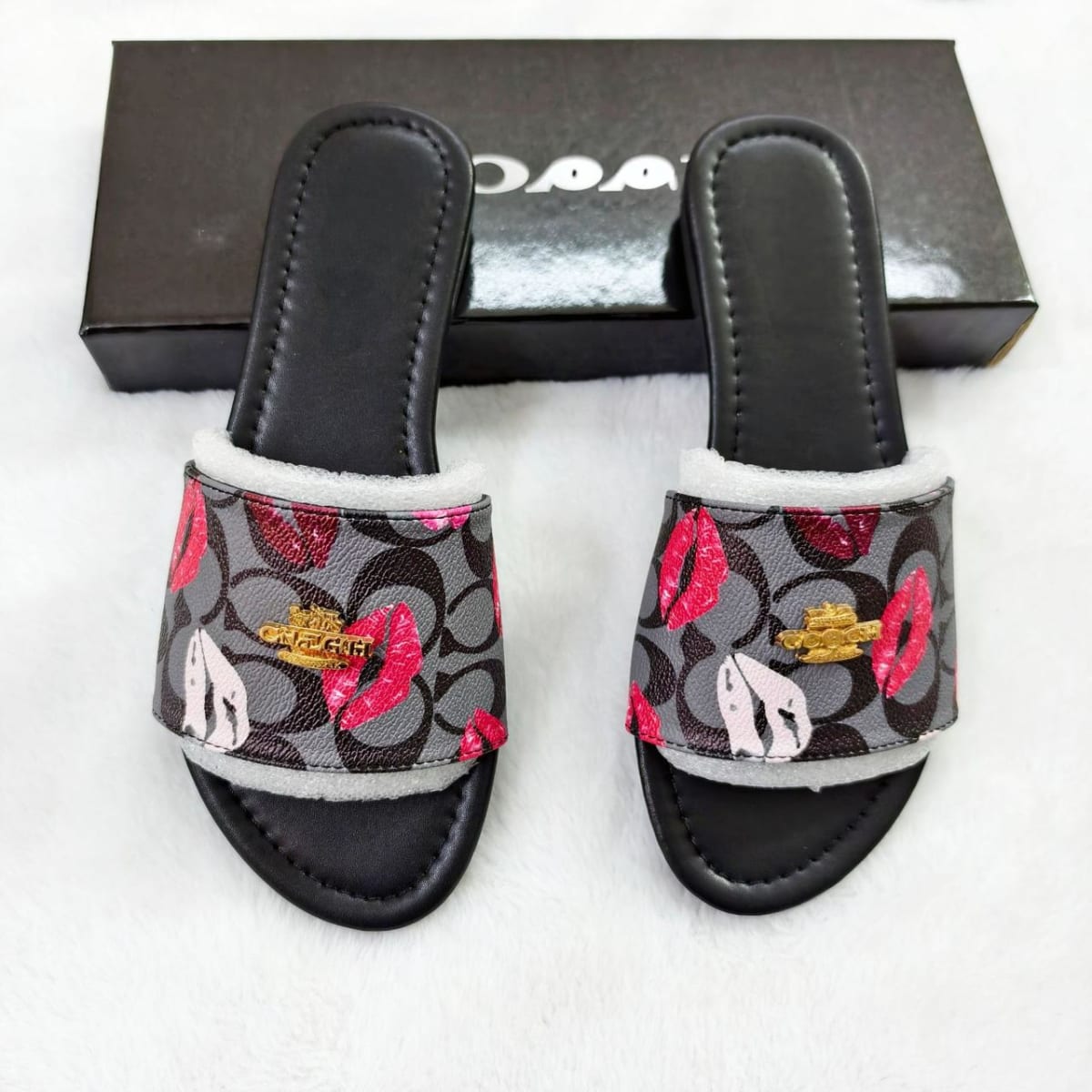 Flora Luxe Print Slides 🌺 2