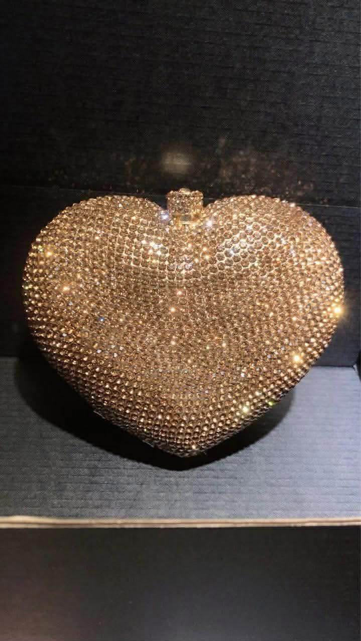 Love Shape Rhinestone Bags 3