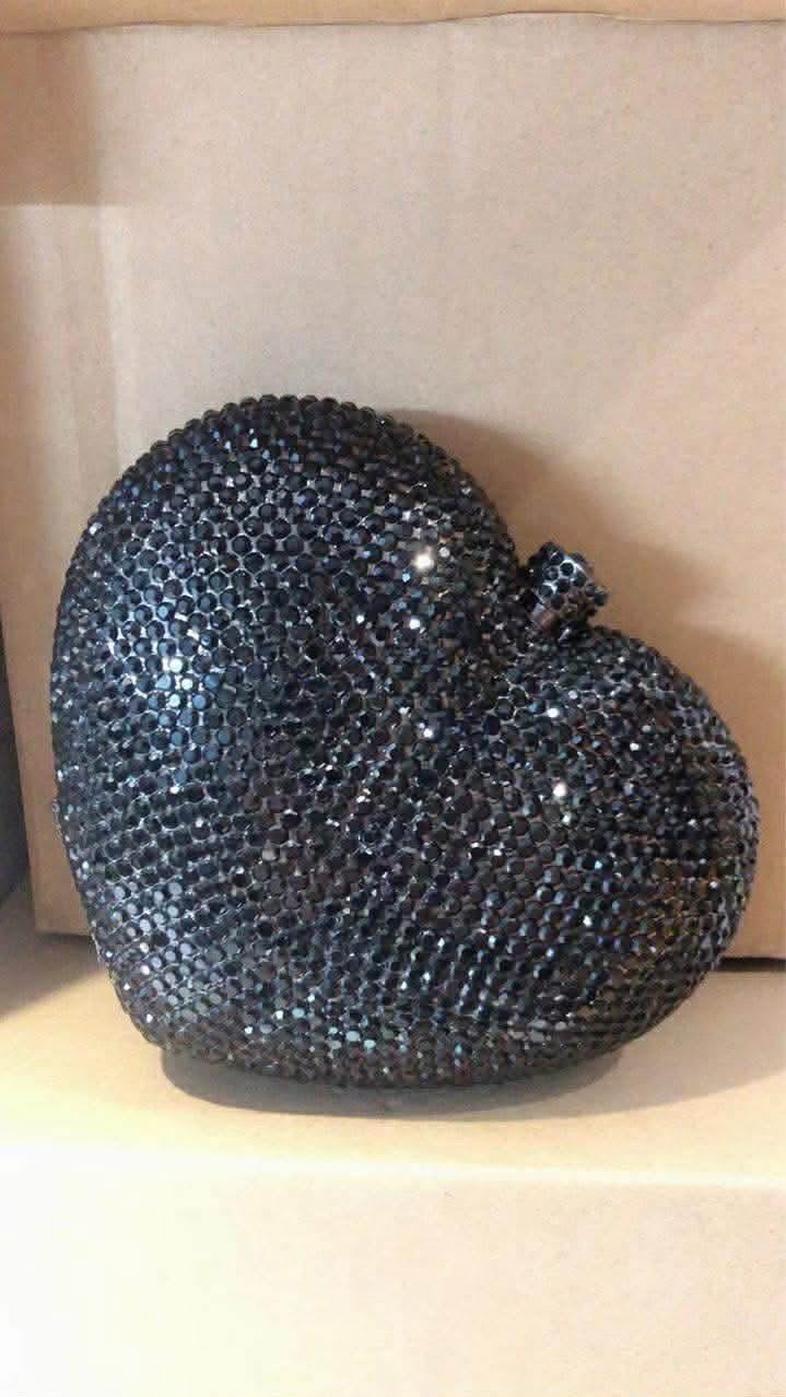 Love Shape Rhinestone Bags 5