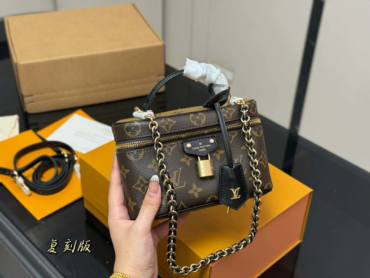 The Luxe Monogram Box Bag 2