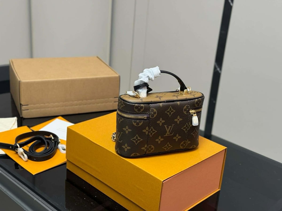 The Luxe Monogram Box Bag 3