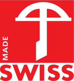 Marchio Swiss Made con la balestra di Swiss Label