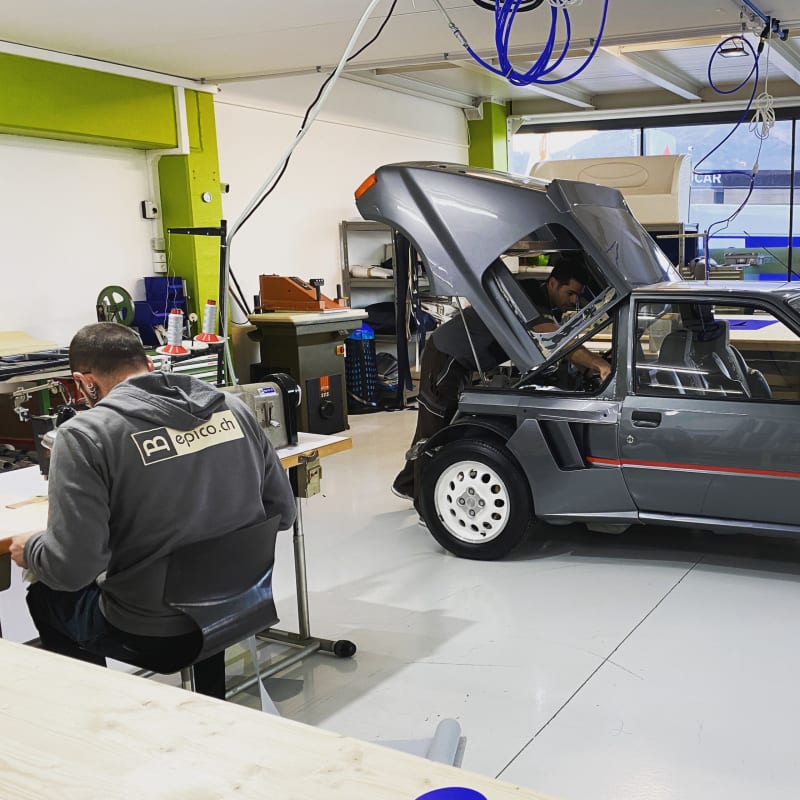 Automotive upholstery by epico.ch SA — classic interiors