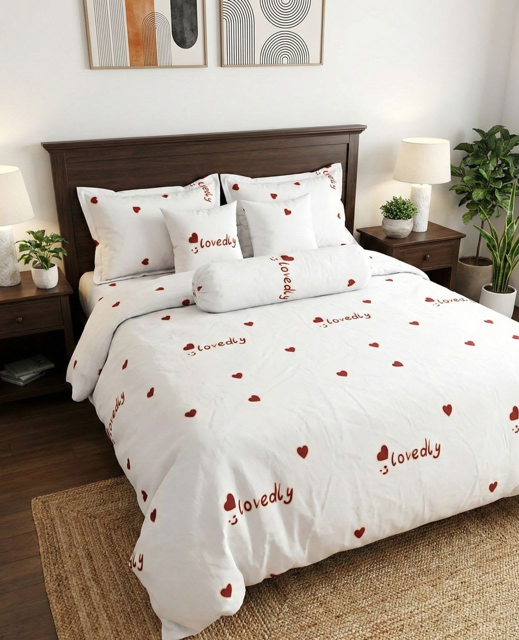 6 Pcs Duvet Set