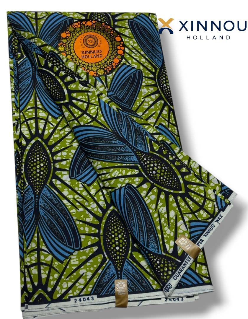 Xinnuo Royal Vine Premium African Wax – 6 Yards