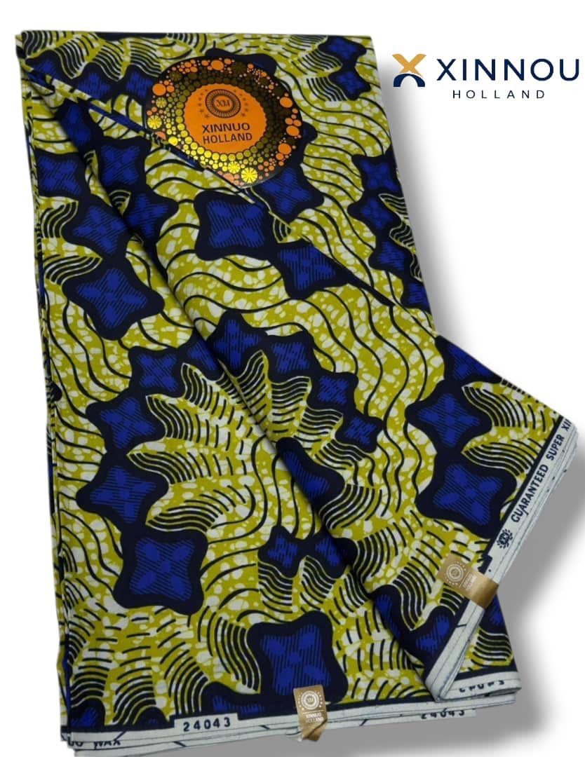 Xinnuo Royal Vine Premium African Wax – 6 Yards