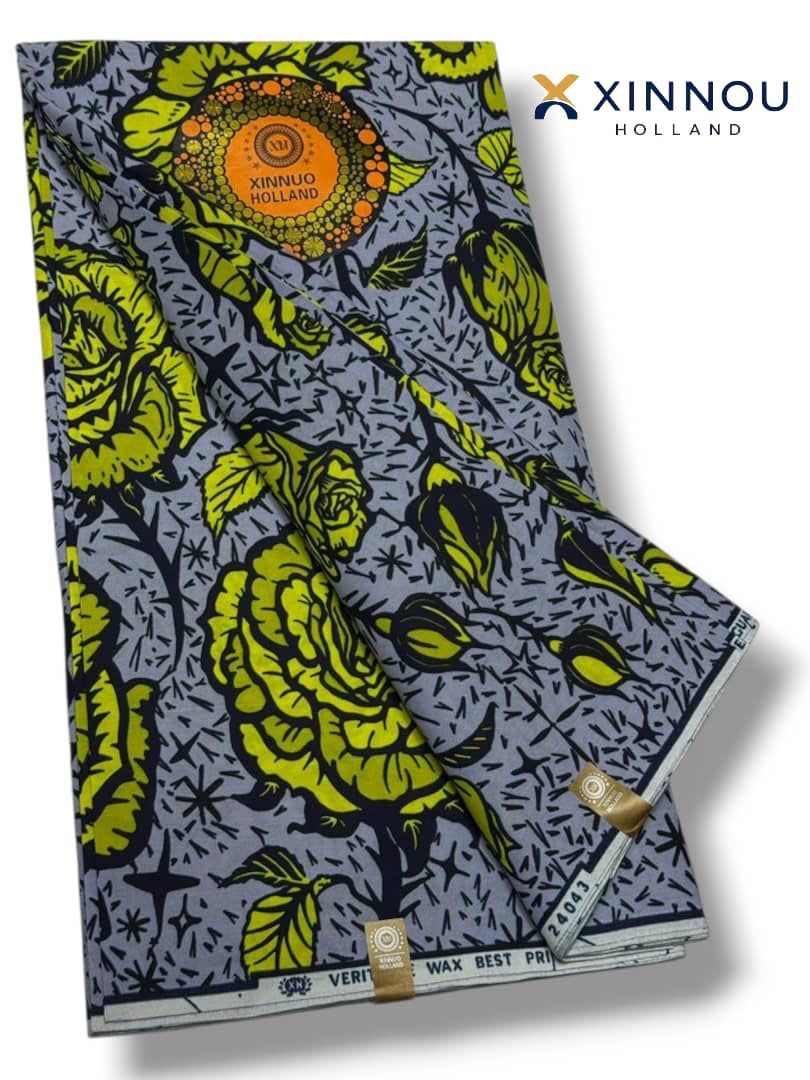 Xinnuo Royal Vine Premium African Wax – 6 Yards