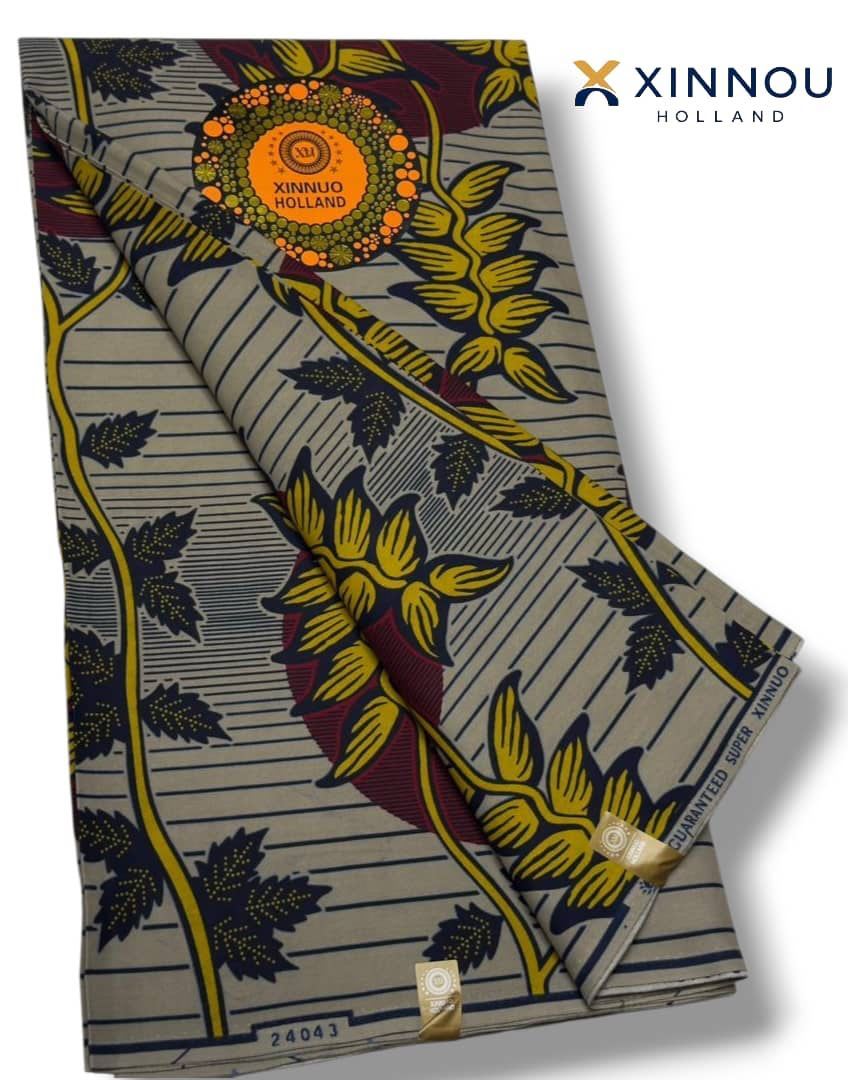 Xinnuo Royal Vine Premium African Wax – 6 Yards