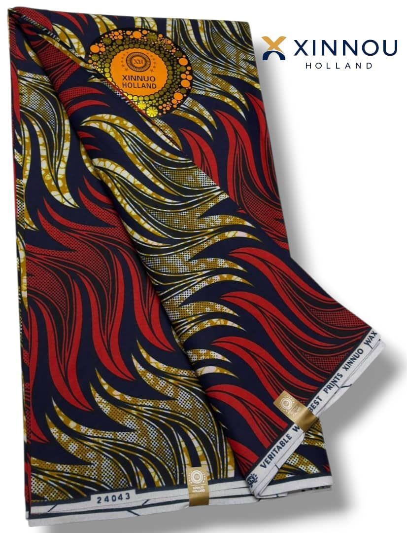 Xinnuo Royal Vine Premium African Wax – 6 Yards