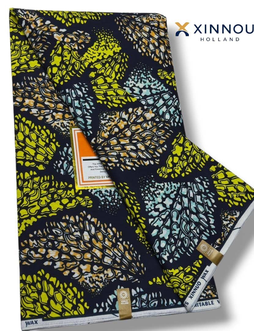 Xinnuo Royal Vine Premium African Wax – 6 Yards