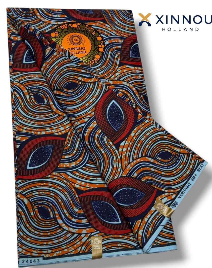 Xinnuo Royal Vine Premium African Wax – 6 Yards