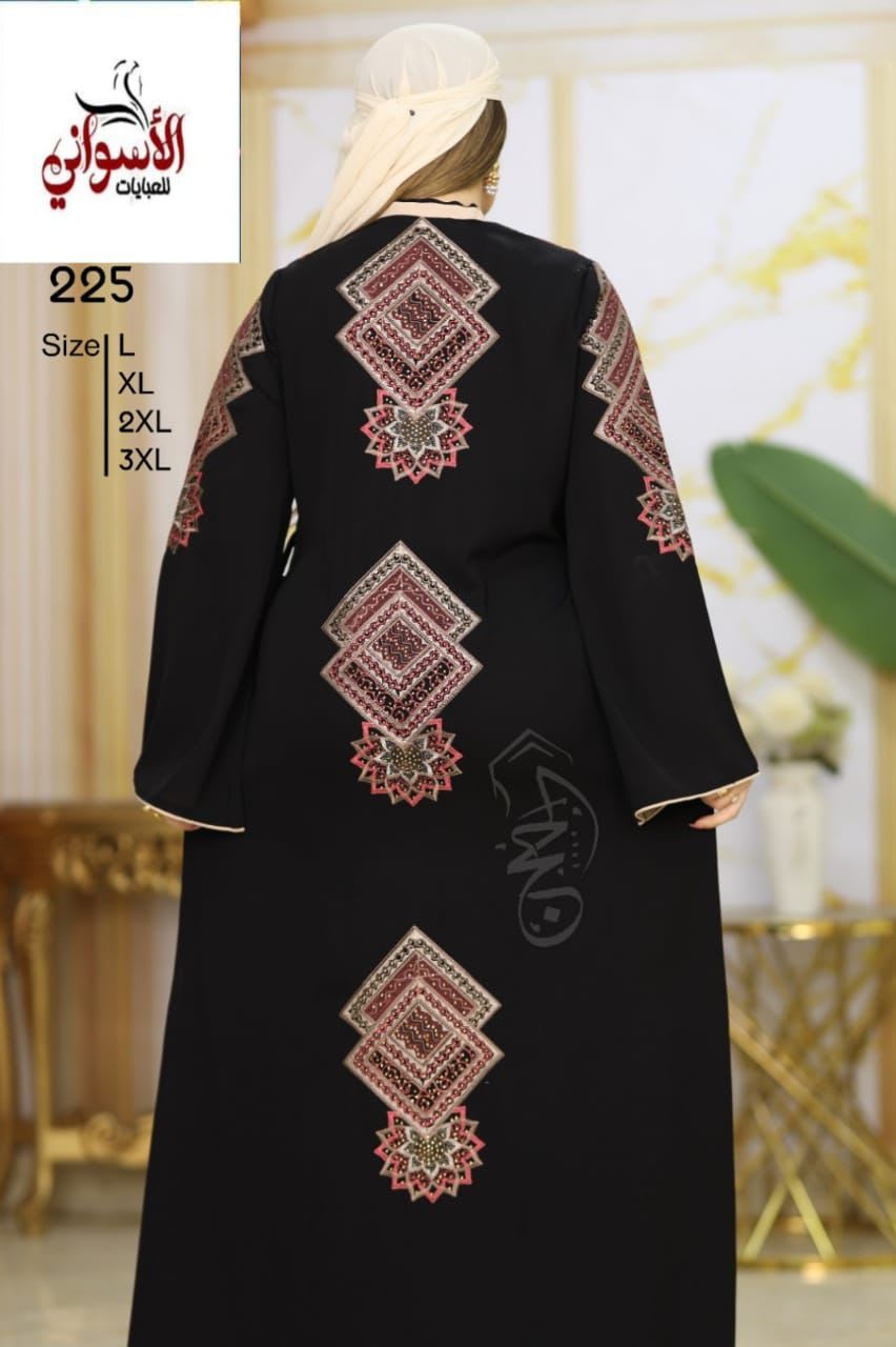 Cairo Citadel Wrap-Style Egyptian Abaya preview 2