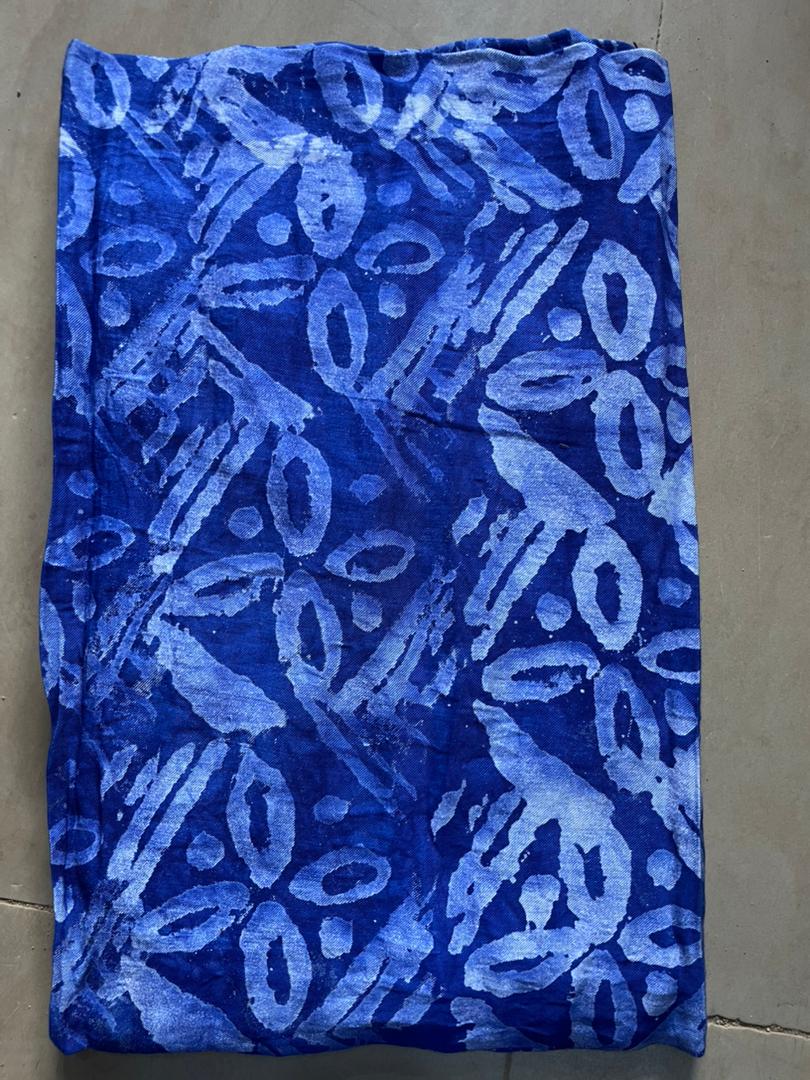 Artisanal Heritage Adire – Hand-Crafted Multi-Tone Textile