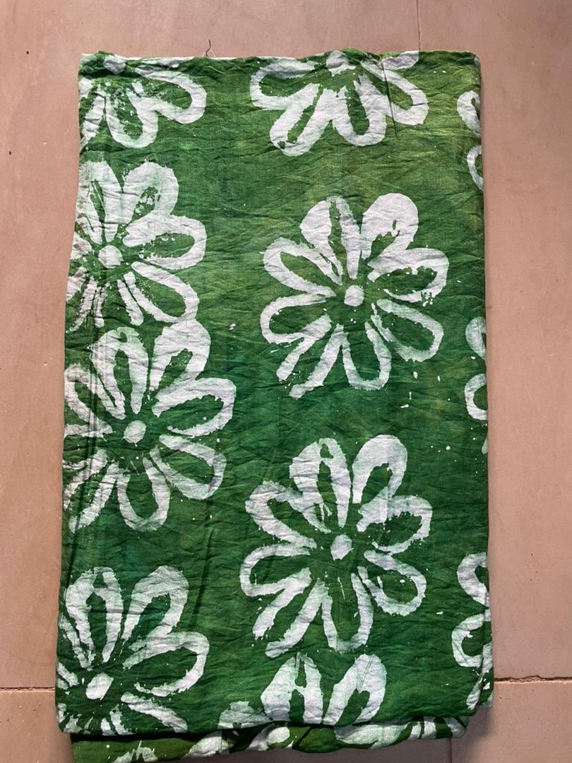 Artisanal Heritage Adire – Hand-Crafted Multi-Tone Textile