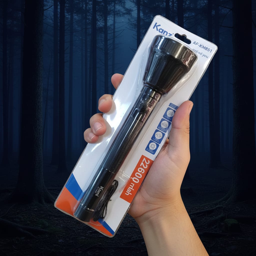 Premium Rechargeable Flashlight – Bright, Durable & Long Lasting - 1