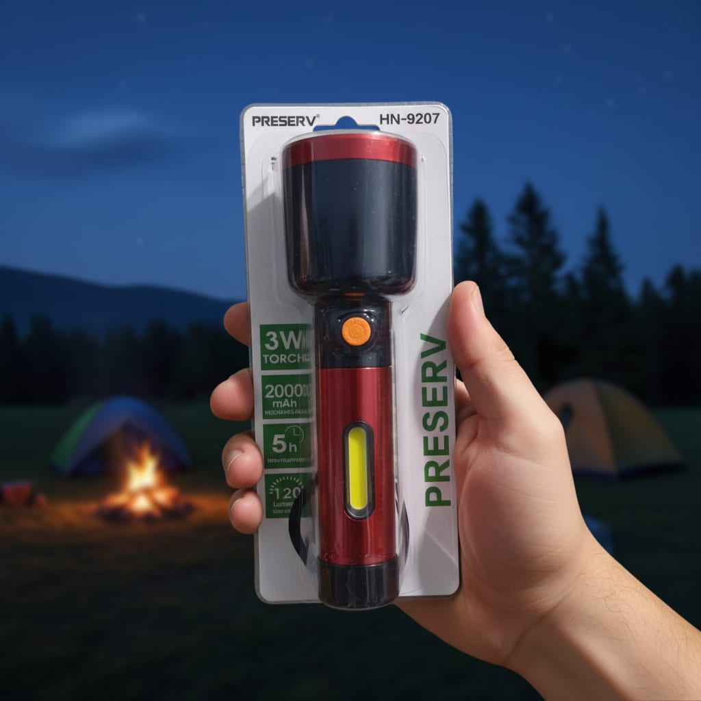 Premium Rechargeable Flashlight – Bright, Durable & Long Lasting - 2 preview 2