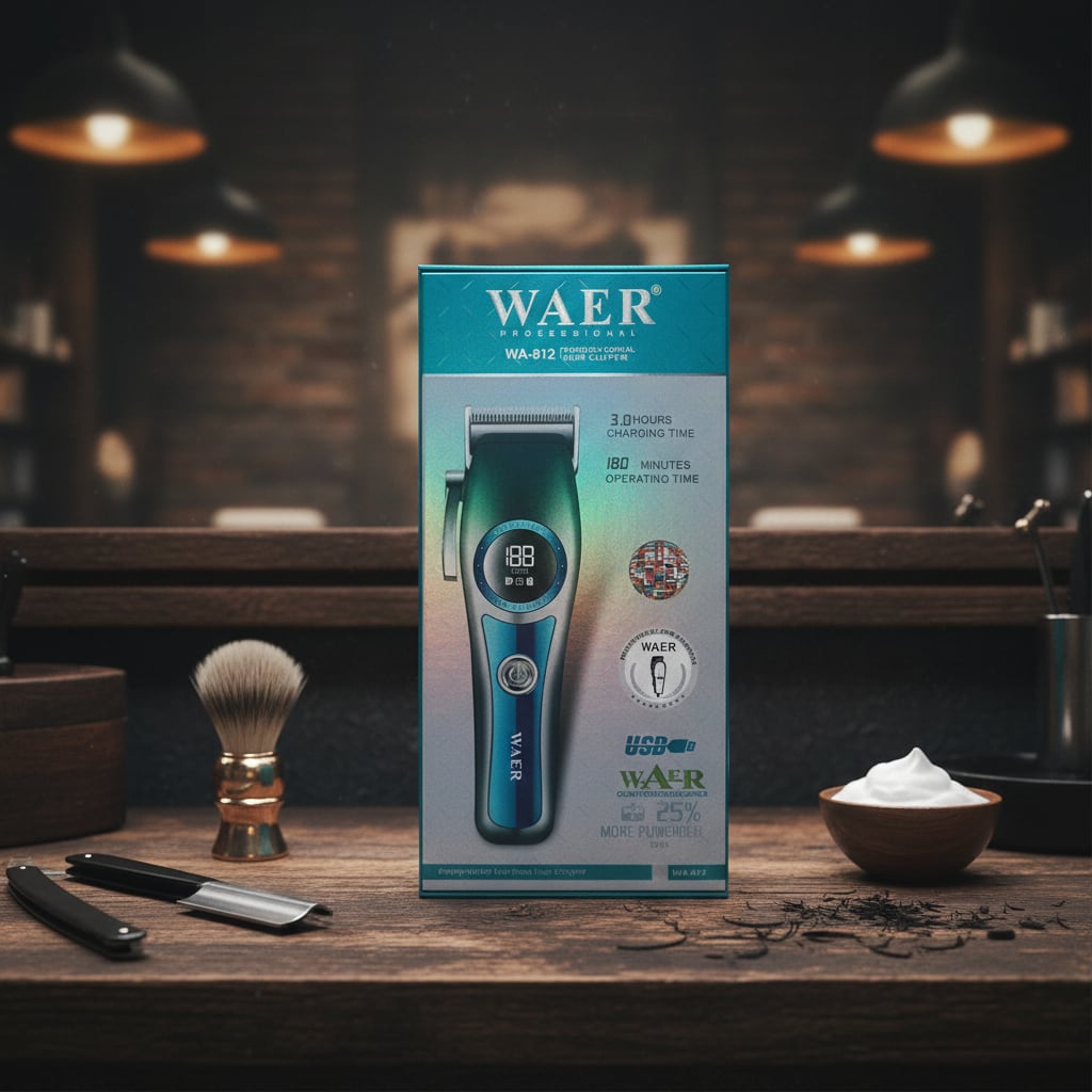 Professional Men’s Grooming Kit – Rechargeable Hair Clipper & Trimmer Set - 1