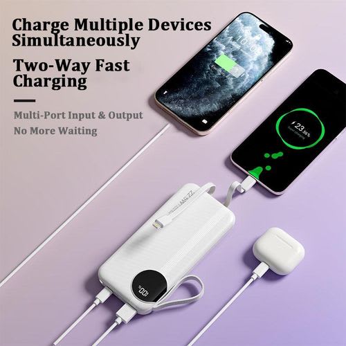GDTINA 10000mAh 22.5W Super Fast Charging Pøwer Bank-black preview 3