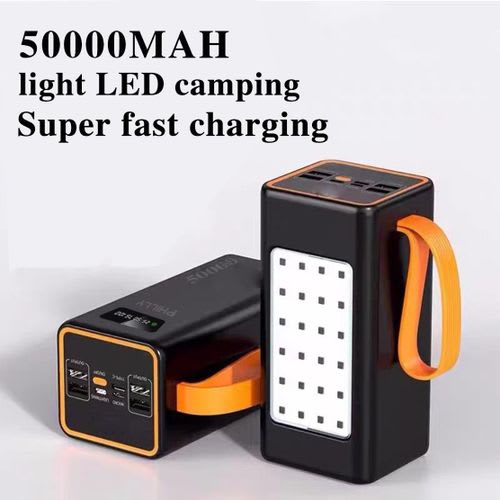 Philly 50000 MAh Super Fast Charger Power Bank With Outdoor LED Lights preview 2