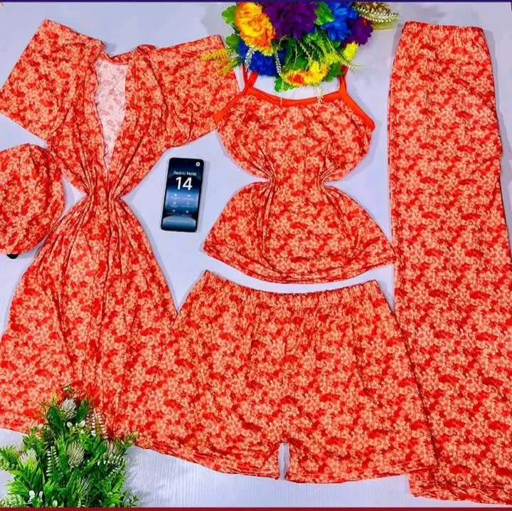 5 in 1  Sleep wears available as seen