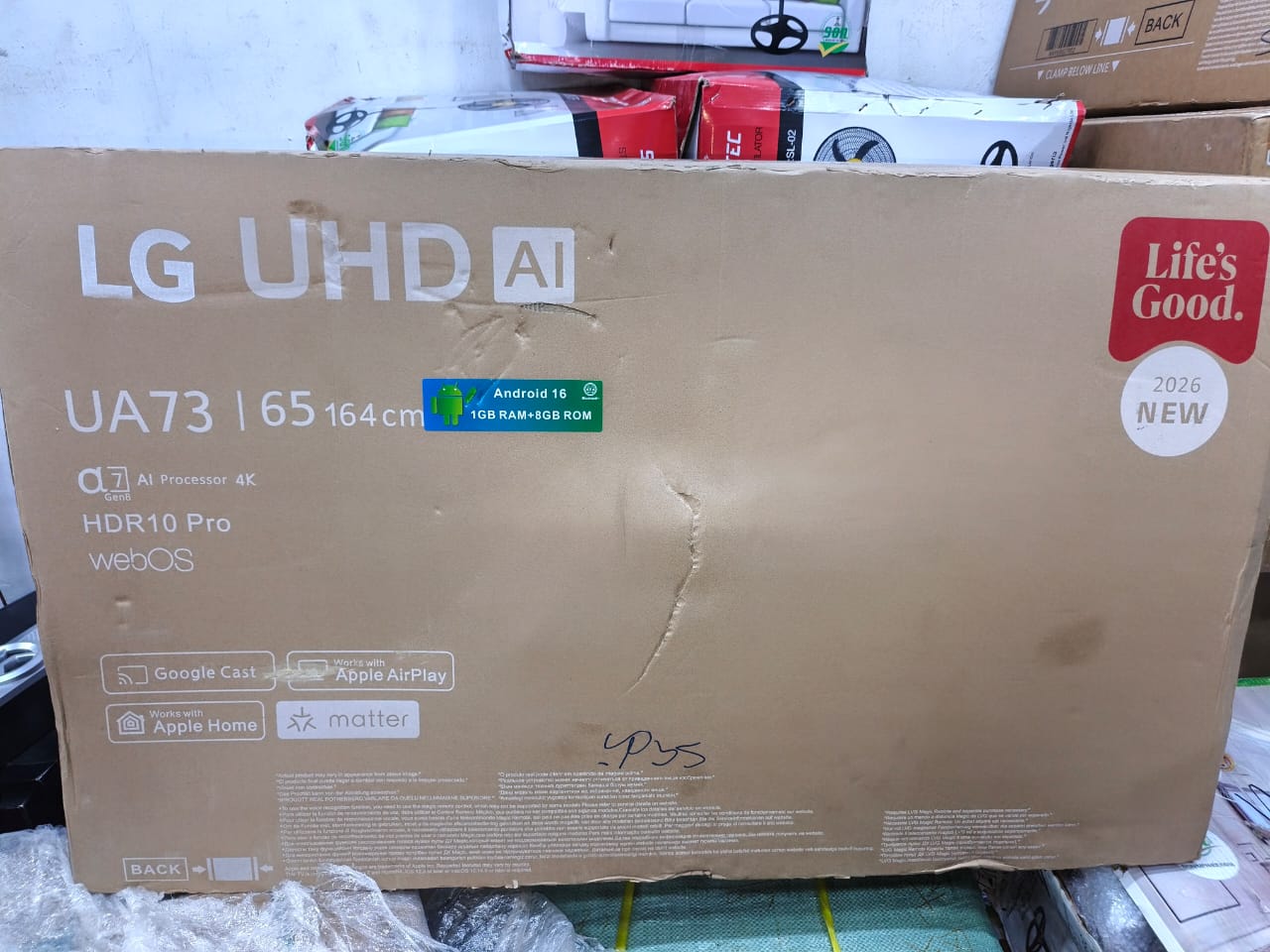 65 inch LG UHD Ai TV preview 2