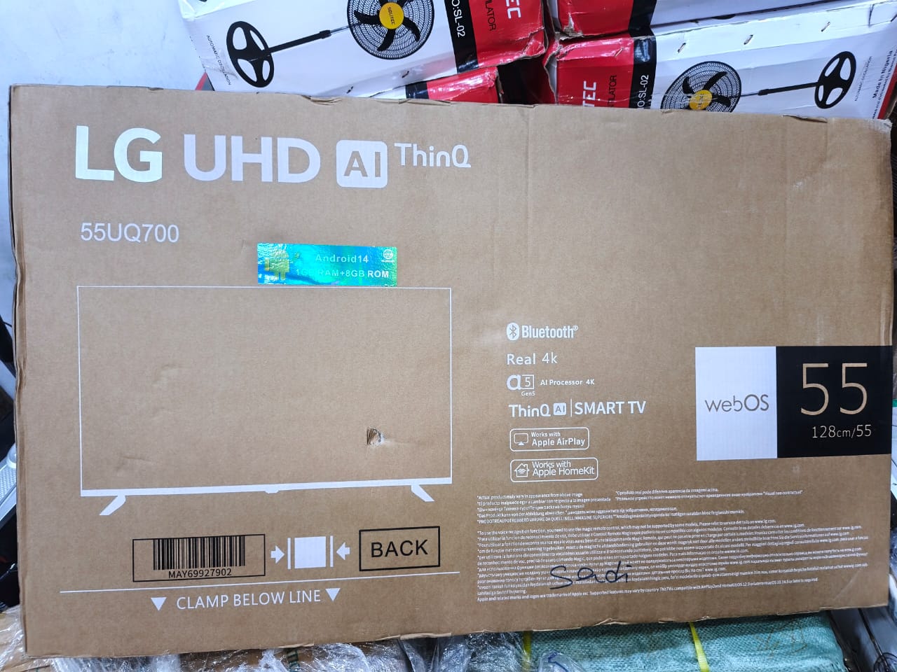 55 inch LG UHD Ai ThinQ preview 2