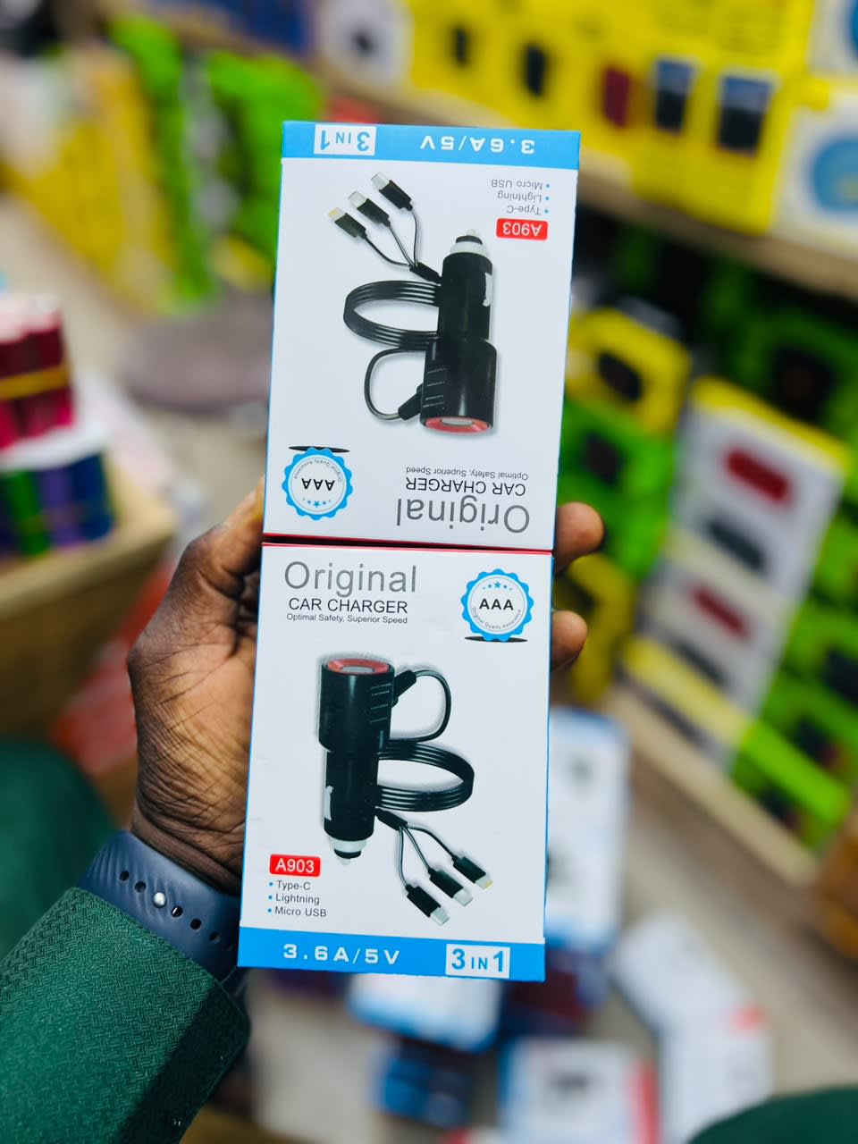 TrioCharge A903 Fast Car Charger
